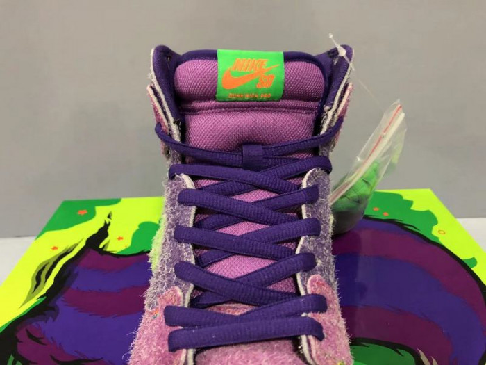 nike sb dunk high reverse skunk 420 cw9971-500