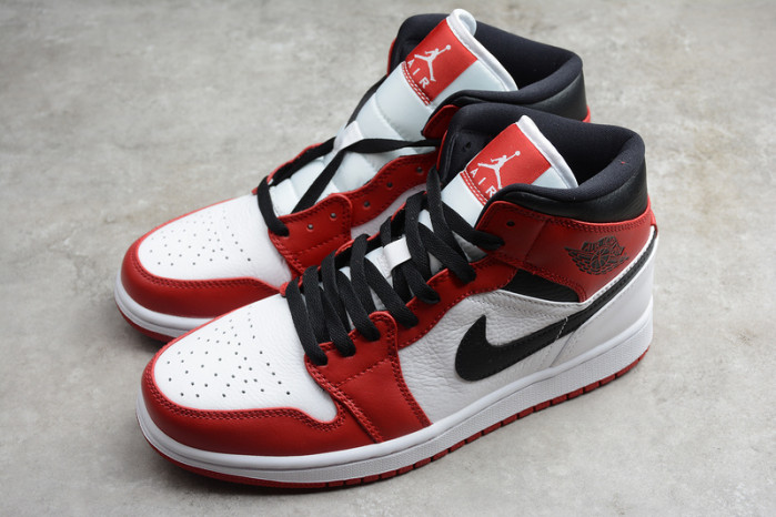 air jordan 1 mid “chicago” 554724-173