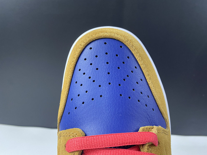 nike sb dunk low reverse papa bear bq6817-700