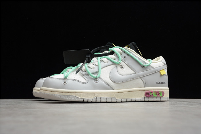 off white nike dunk low 04 of 50 ow dm1602-114