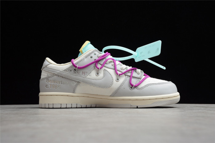 off white nike dunk low 01 of 50 ow dm1602-100