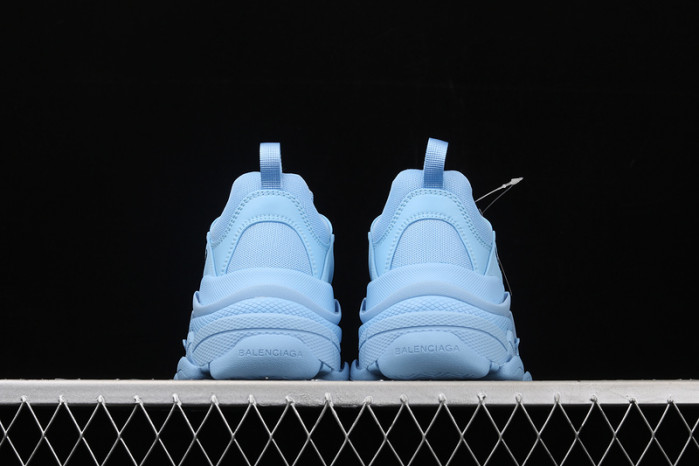 bl triple s trainers blue sneakers a111315