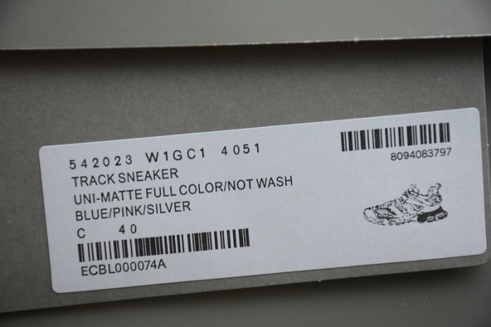 bl tess s. gomma trek low sneakers blue pink grey h903p81401