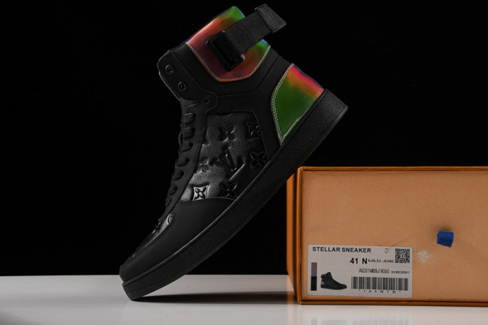 lovt sneaker laser high og black