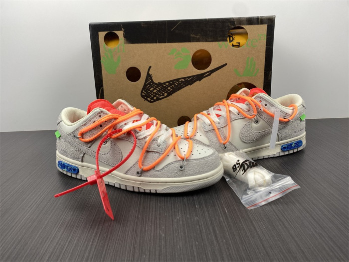 nike dunk low off-white lot 31 dj0950-116