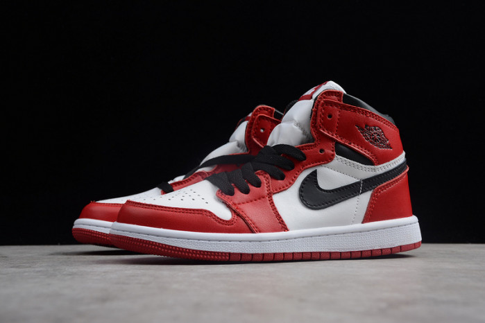 air jordan 1 kids retro high og chicago red 555088-101