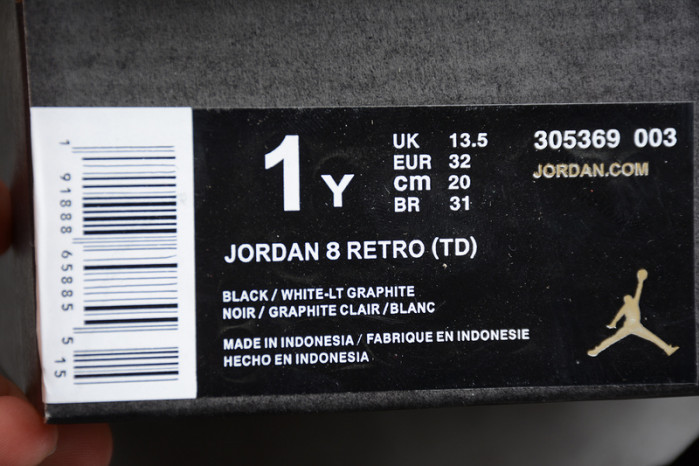 air jordan 8 kids retro ps 