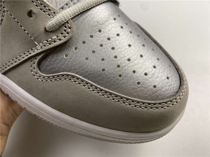 air jordan 1 japan neutral grey metallic silver dc1788-029 (with special box)