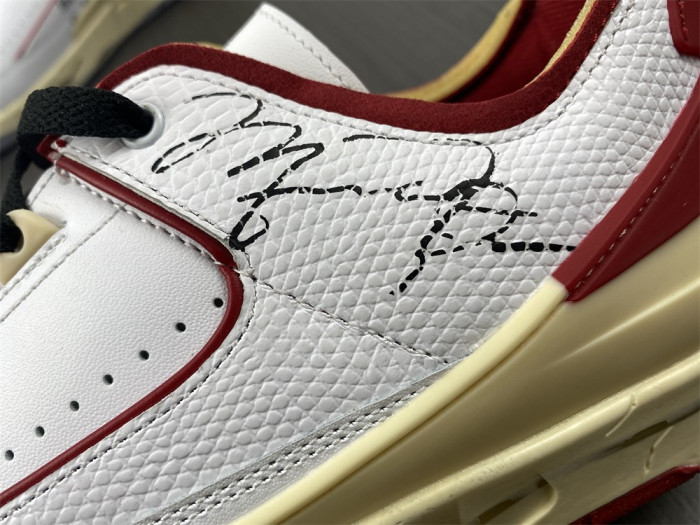 jordan 2 retro low sp off-white white red dj4375-106