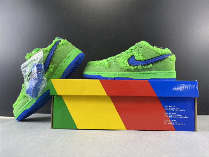 nike sb dunk low grateful dead bears green - cj5378-300
