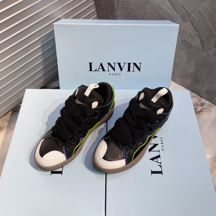 lanvin curb sneaker