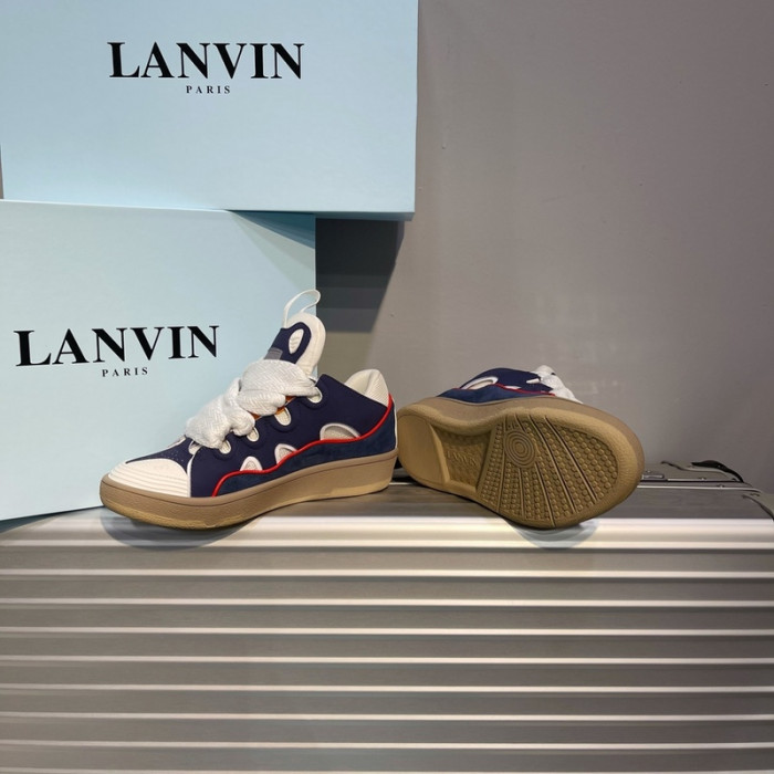 lanvin curb sneaker
