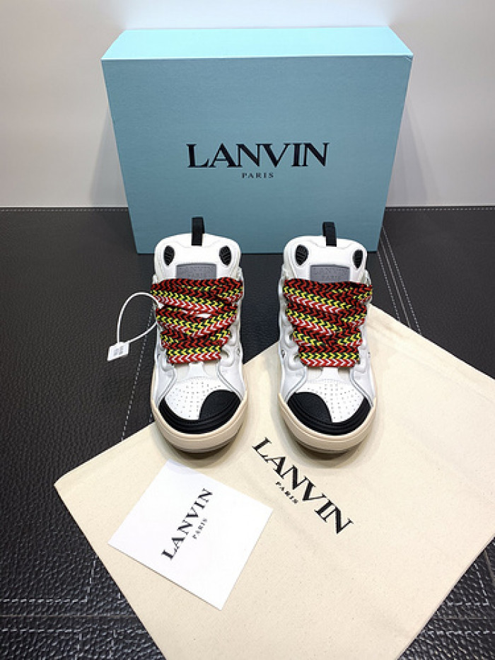 lanvin curb sneaker