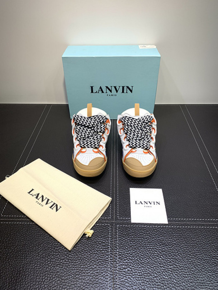 lanvin curb sneaker