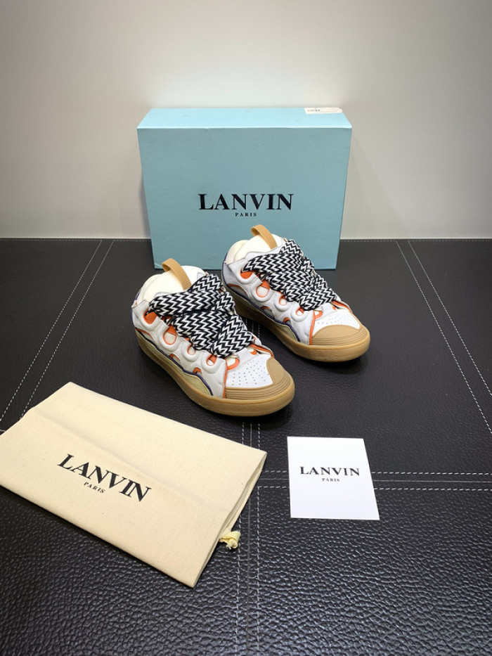 lanvin curb sneaker