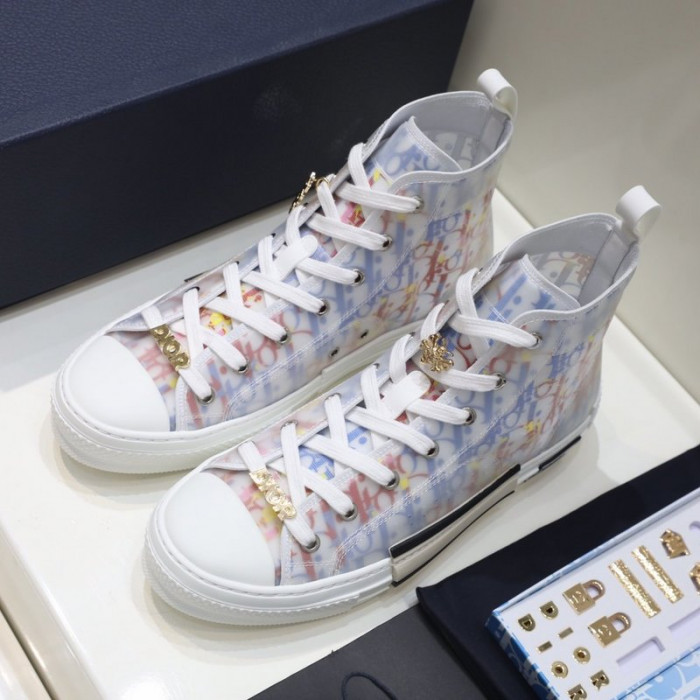 dr b23 high-top sneakers