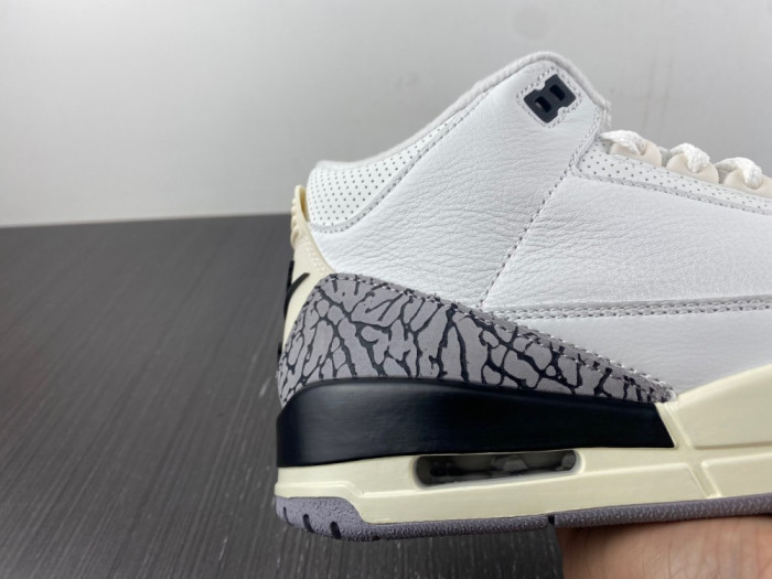 air jordan 3 white cement reimagined shoes 2023 dn3707-100