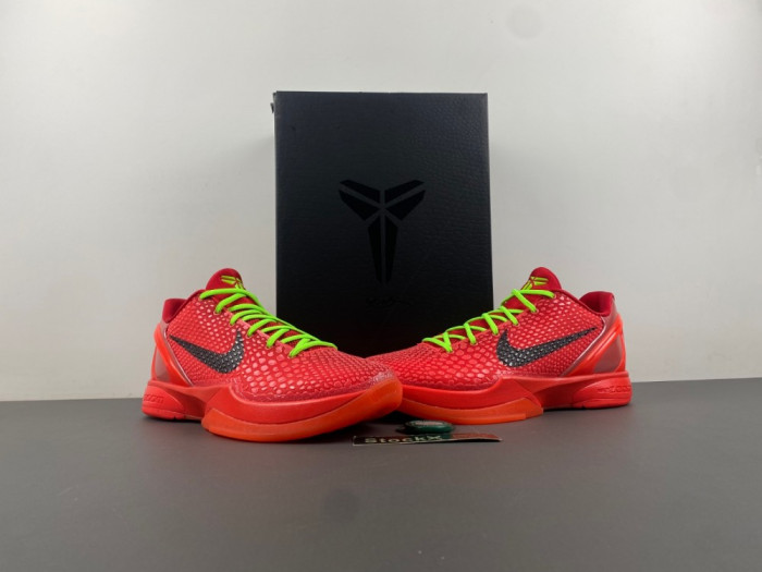 NIKE KOBE 6 PROTRO "REVERSE GRINCH" FV4921-600