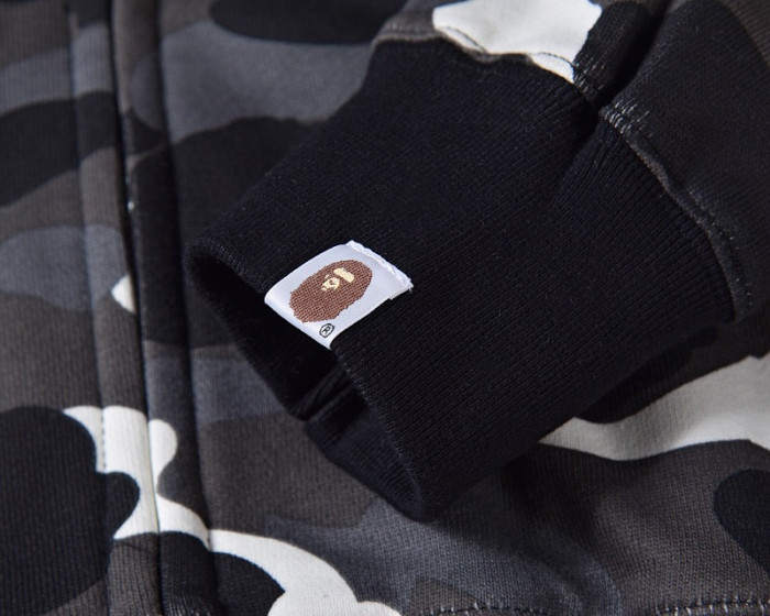 bp233 bape luminous camo hoodies 200