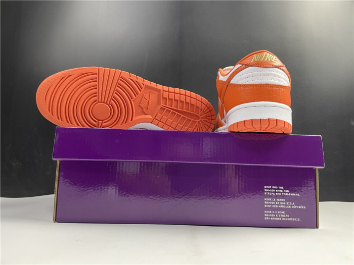nike sb dunk low white black orange dh3228-161