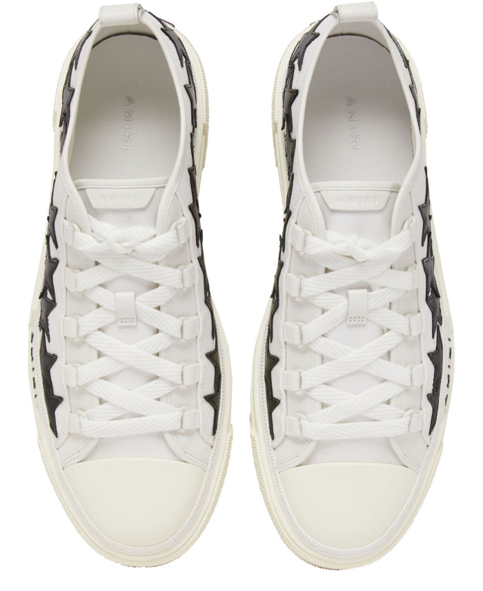 amiri skeleton low-skel top sneakers