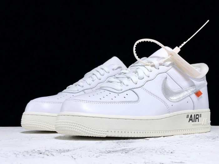 off-white nike air force 1 low complexcon white - ao4297-100