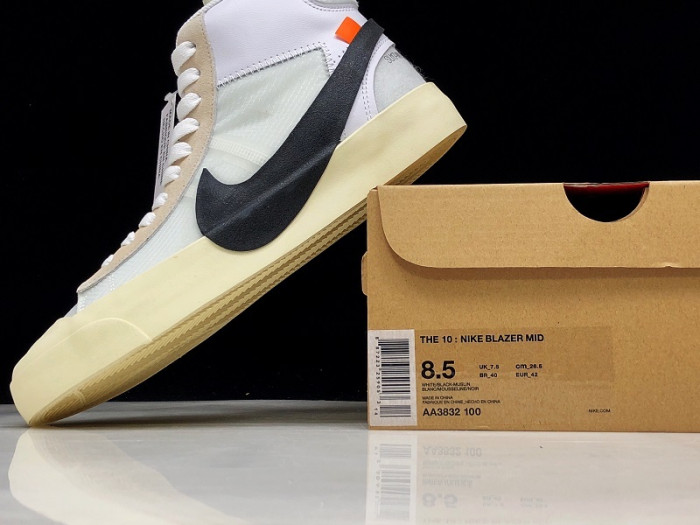 off-white x nike blazer mid the ten 10 virgil abloh - aa3832-100