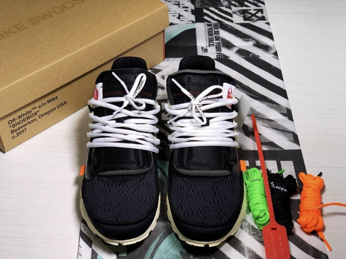 nike the 10: air presto "off-white" - aa3830-001