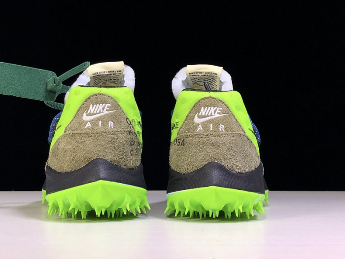 nike zoom terra kiger 5 off-white electric green - cd8179-300