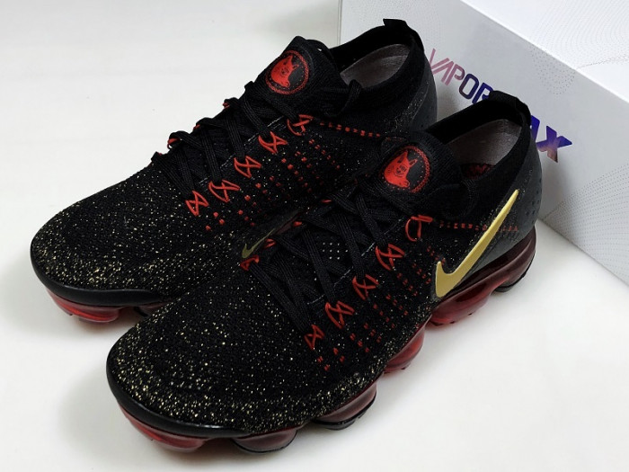 nike air vapormax flyknit 2 chinese new year running shoes bq7036-001