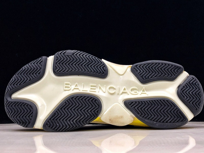 bl triple-s sneakers black yellow h903p055