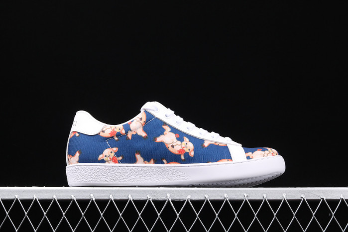 gi ace embroidered low-top sneaker h903p110