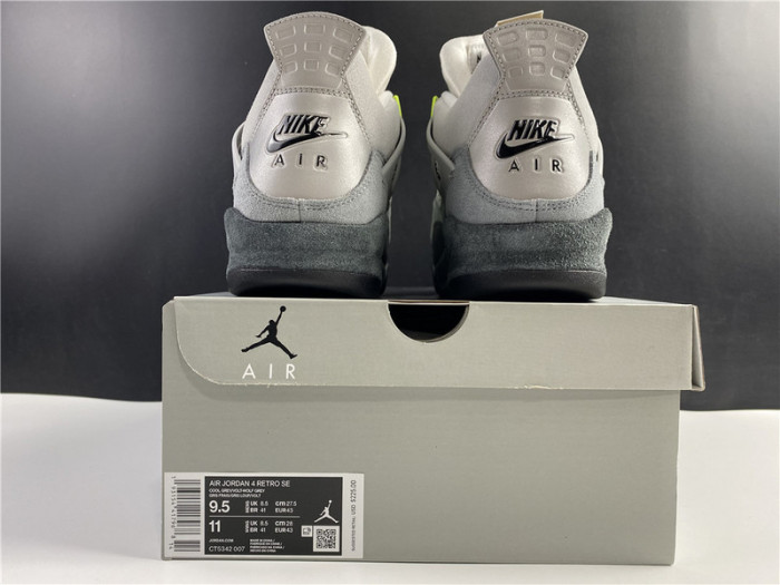 air jordan 4 neon air max 95 2020 ct5342-007