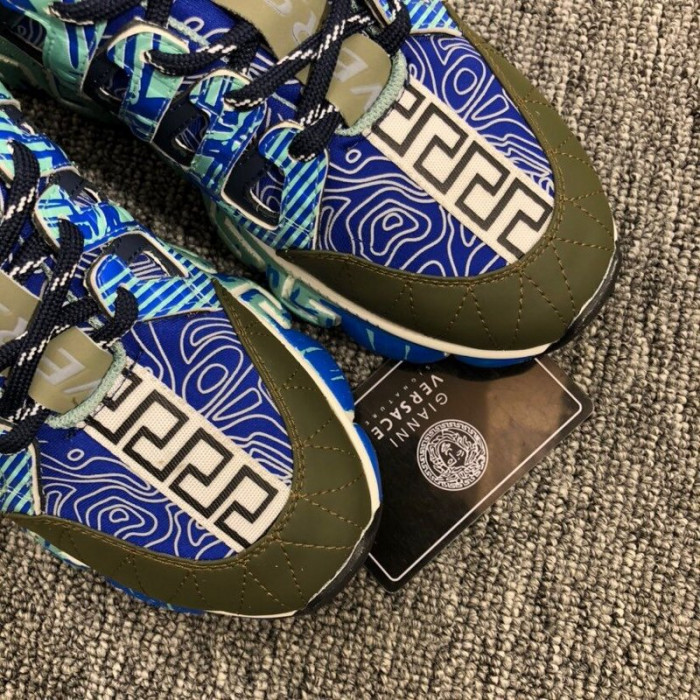 vse chain reaction blue sneaker