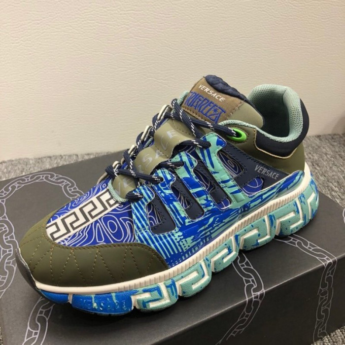 vse chain reaction blue sneaker