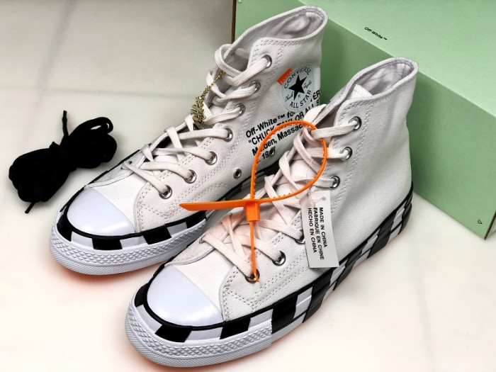 off-white x converse 2.0 white/black 163892c