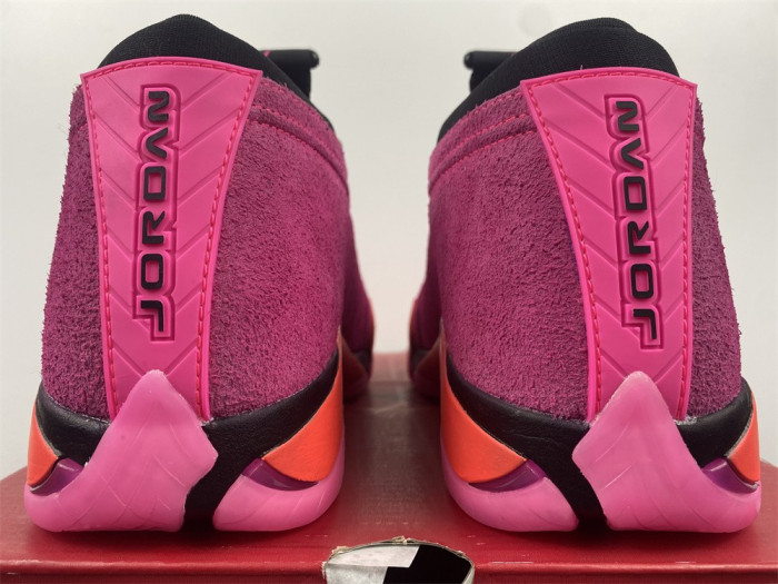jordan 14 retro low shocking pink (w) dh4121-600