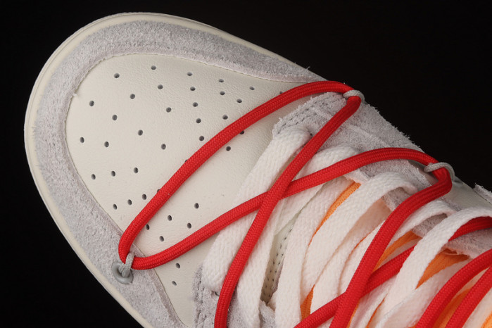 nike dunk low off-white lot 40 dj0950-103